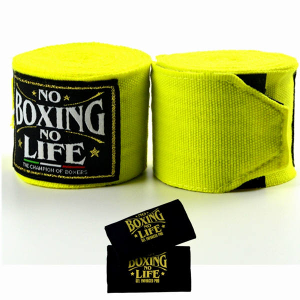 NoBoxingNoLife Gel Boxing Wrap Boxing Bandage Boxing Tape Muay Thai Taping
