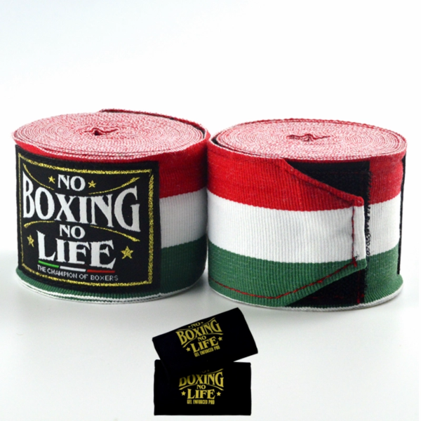 NoBoxingNoLife Gel Boxing Wrap Boxing Bandage Boxing Tape Muay Thai Taping