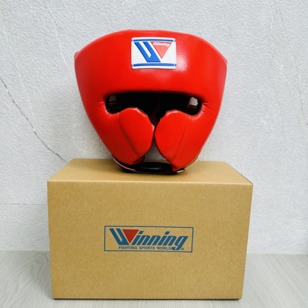 Winning Boxing Muay Thai Japanese Helmet Sanshou Beam Model Protective Gear