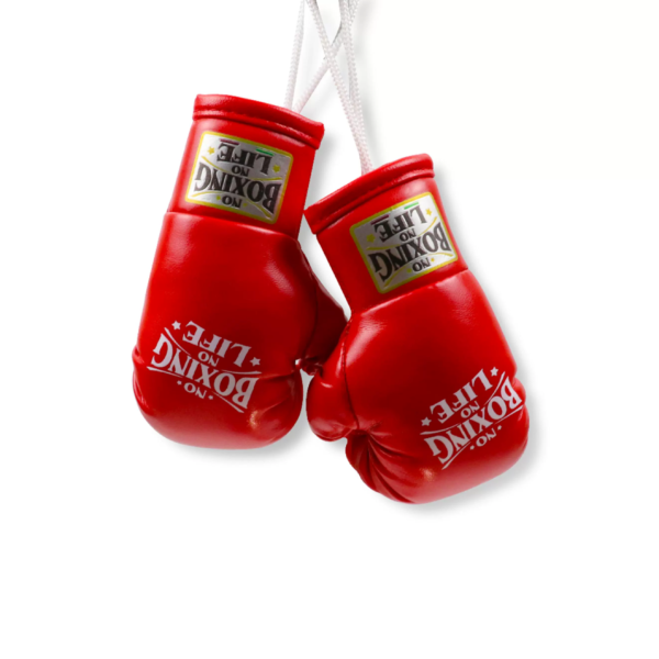 NoBoxingNoLife Mini Boxing Gloves Keychain Charm Pendant Car Decoration