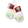 NoBoxingNoLife Mini Boxing Gloves Keychain Charm Pendant Car Decoration