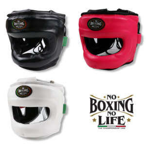 NoBoxingNoLife Beam Boxing Helmet Calf Leather Full Protection Compare to Winning Helmet