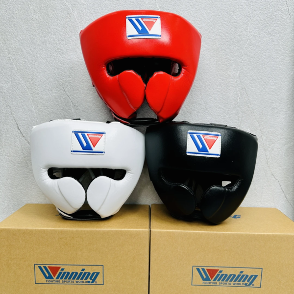 Winning Boxing Muay Thai Japanese Helmet Sanshou Beam Model Protective Gear